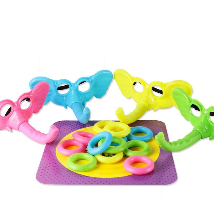 Játék készlet, karikák, karikadobó játék, koordináció, 1 készlet