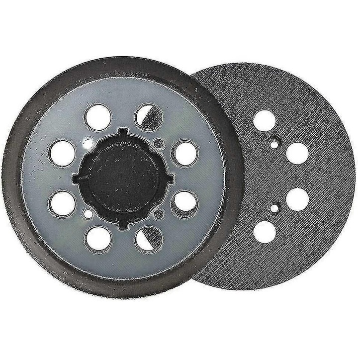 Cserélhető csiszolótalp DeWalt csiszológéphez, 125mm, 8 porelszívó lyuk, 1 db
