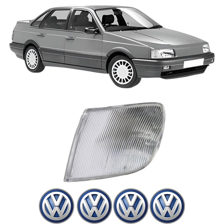 Semnalizator Fata Stanga Volkswagen PASSAT B3/B4 (3A2, 35I) din 1988-1996, Auto, Depo, 4 Stickere auto cu Volkswagen