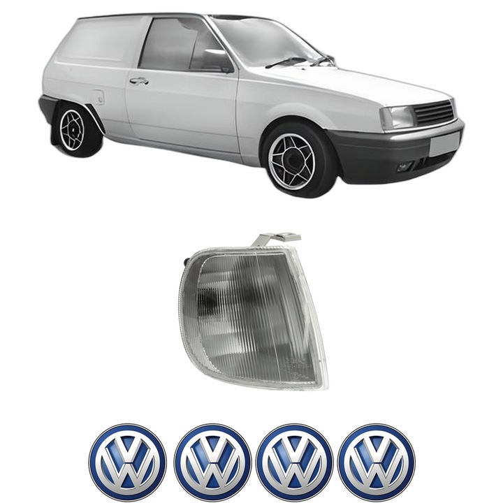 Semnalizator Fata Dreapta Volkswagen POLO Van Hatchback Van (6N1) din 1994-1999, Auto, Depo, 4 Stickere auto cu Volkswagen
