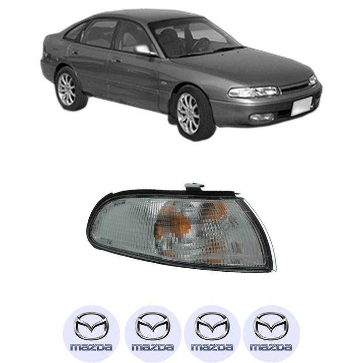 Semnalizator Fata Dreapta MAZDA 626 IV (GE) din 1991-1997, Auto, Depo, 4 Stickere auto cu MAZDA