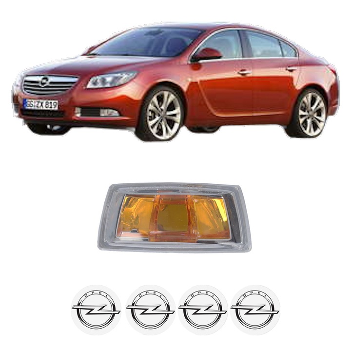 Semnalizator Partea Stanga OPEL INSIGNIA A Saloon (G09) din 2008-2017, Auto, Blic, 4 Stickere auto cu OPEL