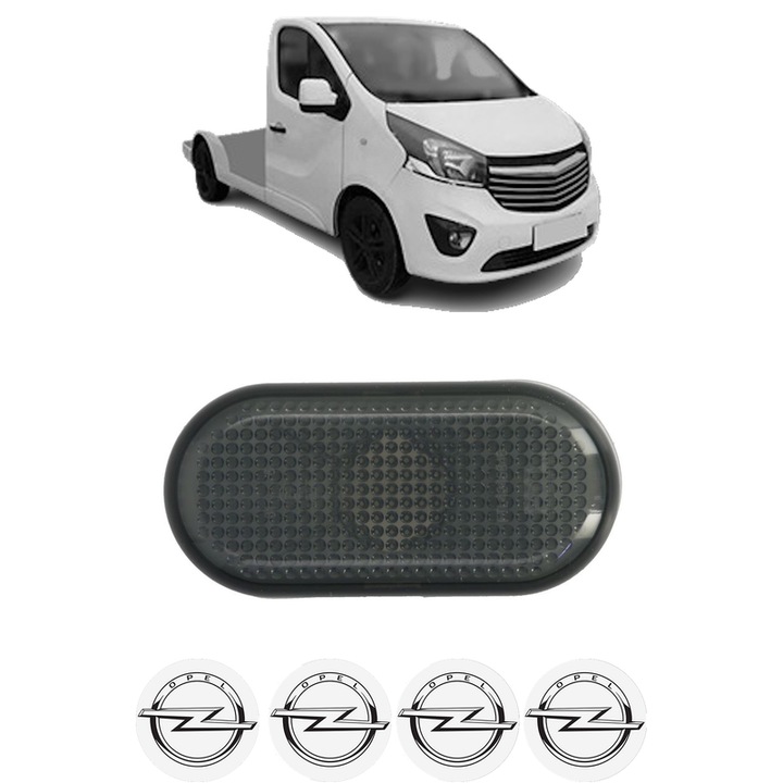 Semnalizator Partea Dreapta / Stanga OPEL VIVARO B Platform/Chassis (X82) din 2014-2019, Auto, Blic, 4 Stickere auto cu OPEL