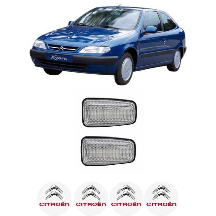 Semnalizator Partea Dreapta / Stanga CITROEN XSARA Hatchback Van (N3_) din 1998-2005, Auto, Blic, 4 Stickere auto cu CITROEN