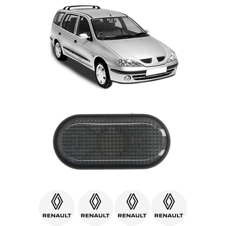 Semnalizator Partea Dreapta / Stanga RENAULT MEGANE I Grandtour (KA0/1_) din 1999-2003, Auto, Blic, 4 Stickere auto cu RENAULT