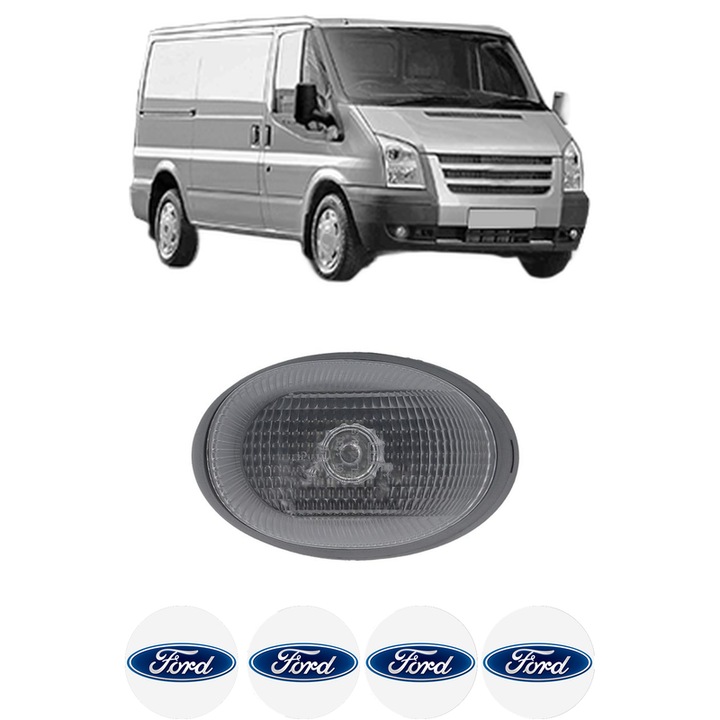 Semnalizator Partea Stanga FORD TRANSIT Van (FA_ _) din 2000-2014, Auto, Blic, 4 Stickere auto cu FORD