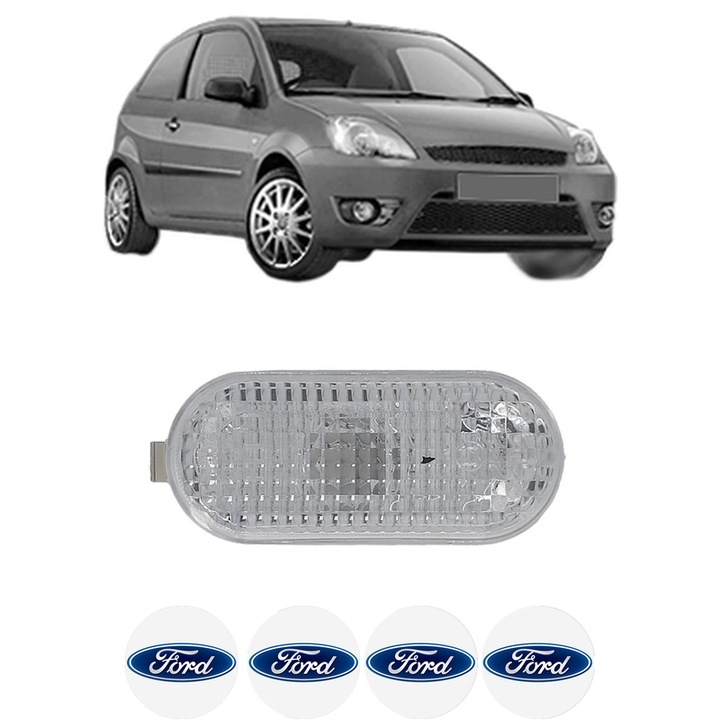 Semnalizator Partea Dreapta / Stanga FORD FIESTA V Van din 2002-2010, Auto, Blic, 4 Stickere auto cu FORD