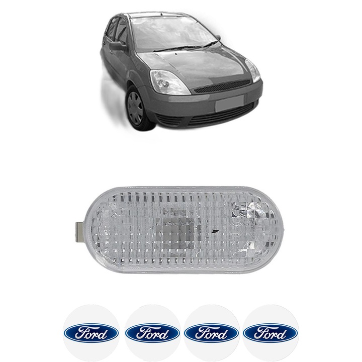 Semnalizator Partea Dreapta / Stanga FORD FIESTA V (JH_, JD_) din 2001-2008, Auto, Blic, 4 Stickere auto cu FORD