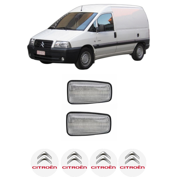 Semnalizator Partea Dreapta / Stanga CITROEN JUMPY I (U6U_) din 1995-2006, Auto, Blic, 4 Stickere auto cu CITROEN