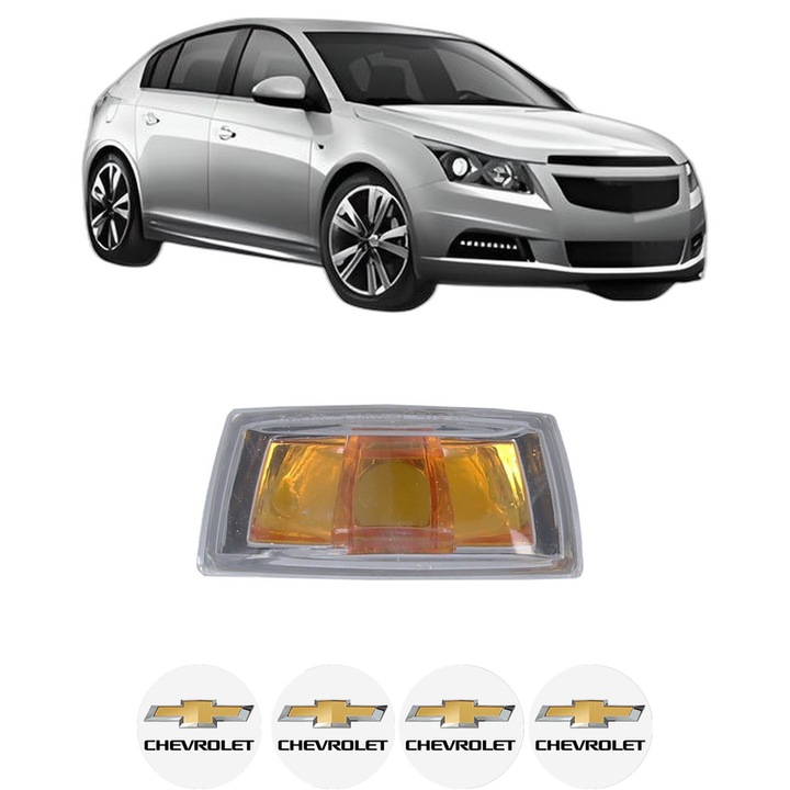 Semnalizator Partea Dreapta CHEVROLET CRUZE Hatchback (J305) din 2011-2015, Auto, Blic, 4 Stickere auto cu CHEVROLET