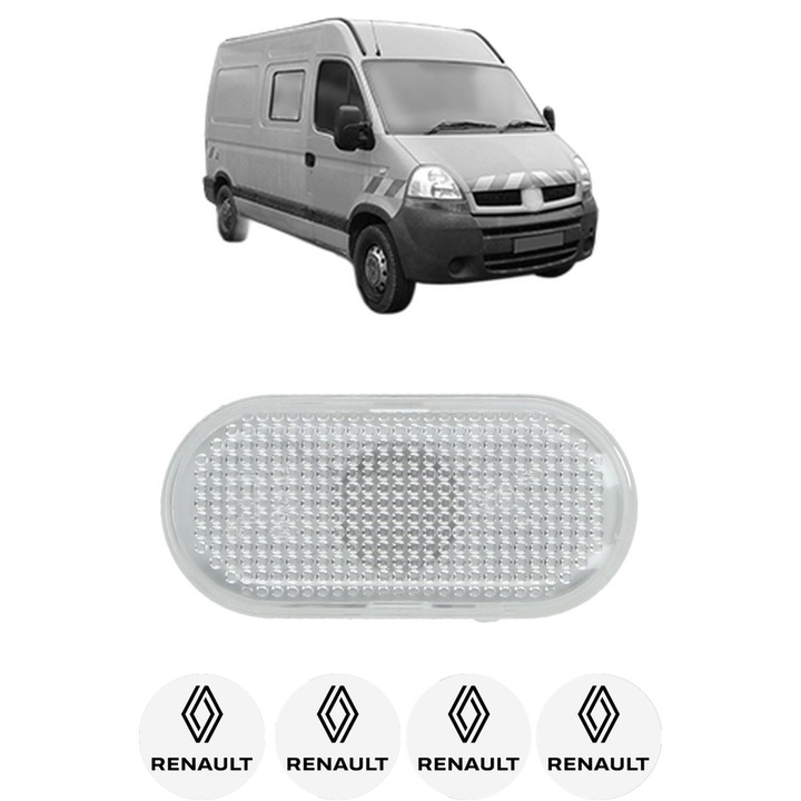 Semnalizator Partea Dreapta / Stanga RENAULT MASTER PRO Van (FH__) din 2004-2010, Auto, Blic, 4 Stickere auto cu RENAULT
