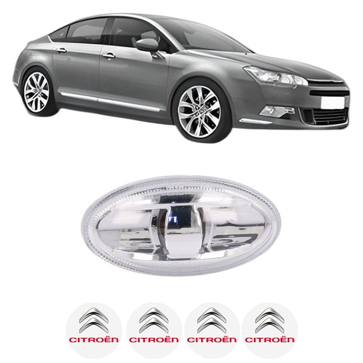 Semnalizator Partea Dreapta / Stanga CITROEN C5 III (RD_) din 2008-2017, Auto, Blic, 4 Stickere auto cu CITROEN