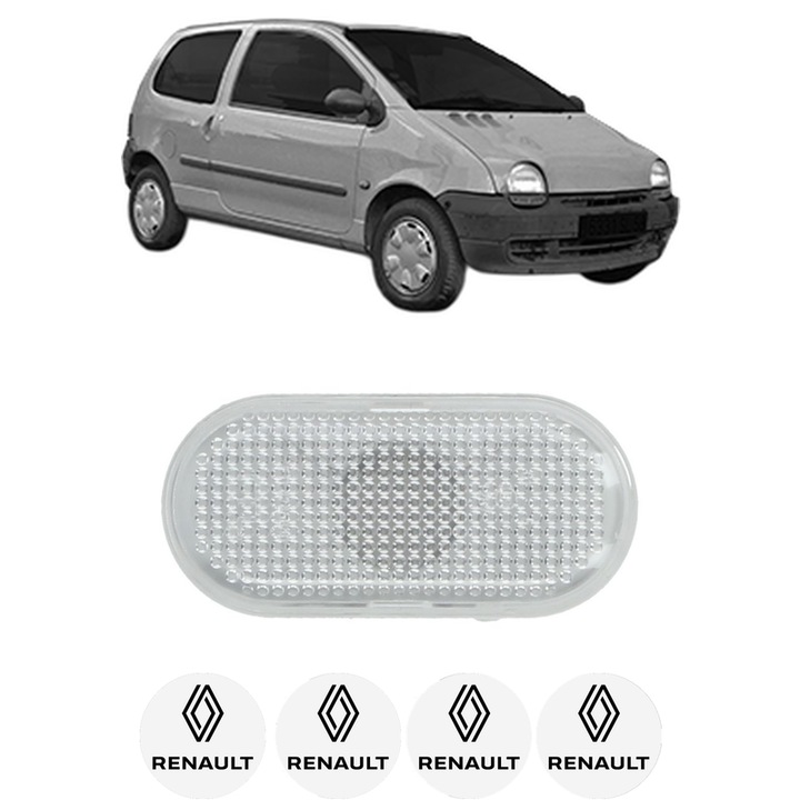 Semnalizator Partea Dreapta / Stanga RENAULT TWINGO I Hatchback Van (S06_) din 1997-2003, Auto, Blic, 4 Stickere auto cu RENAULT