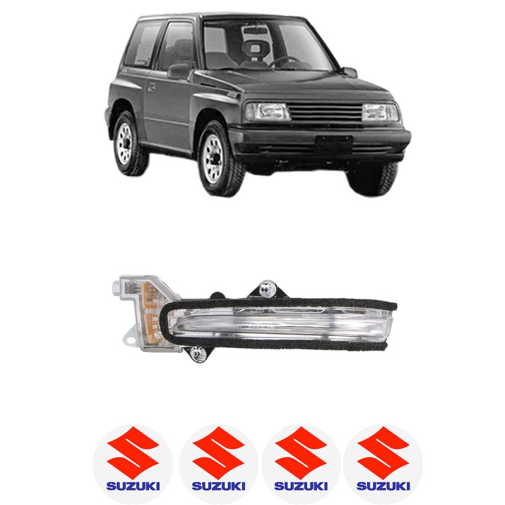 Semnalizator Oglinda Stanga SUZUKI VITARA (ET, TA, TD) din 1988, Auto, Blic, 4 Stickere auto cu SUZUKI