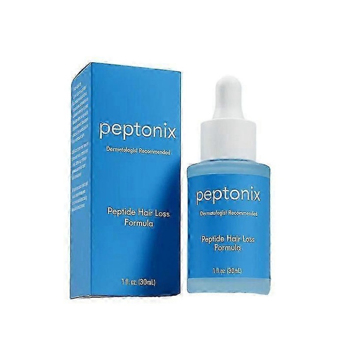 Ulei de par Peptonix, tratament cu peptide de cupru, set 3x30ml, pentru regenerarea si cresterea parului
