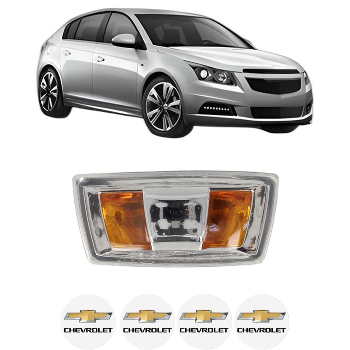 Semnalizator Partea Stanga CHEVROLET CRUZE Hatchback (J305) din 2011-2015, Auto, Blic, 4 Stickere auto cu CHEVROLET