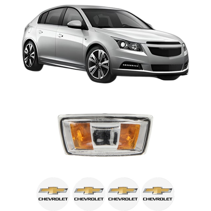 Semnalizator Partea Dreapta CHEVROLET CRUZE Hatchback (J305) din 2011-2015, Auto, Blic, 4 Stickere auto cu CHEVROLET