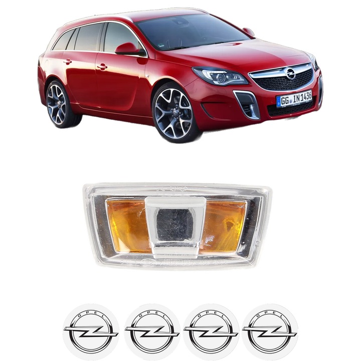 Semnalizator Partea Dreapta OPEL INSIGNIA A Country Tourer (G09) din 2008-2017, Auto, Blic, 4 Stickere auto cu OPEL