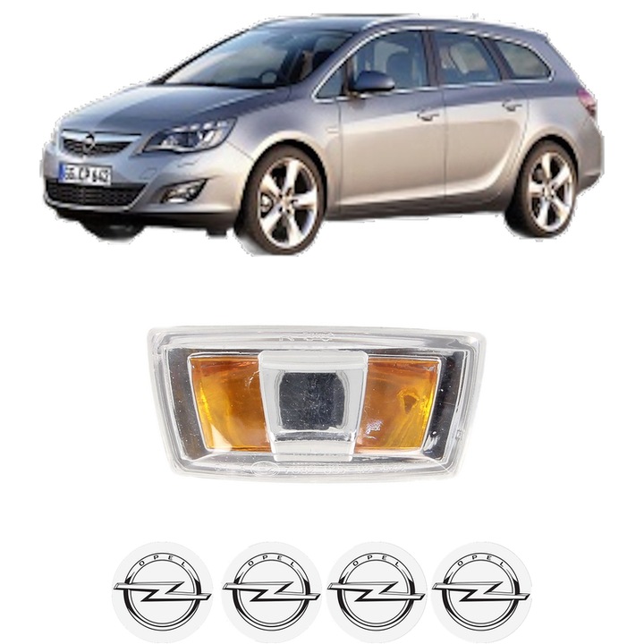 Semnalizator Partea Dreapta OPEL ASTRA J Sports Tourer (P10) din 2010-2015, Auto, Blic, 4 Stickere auto cu OPEL