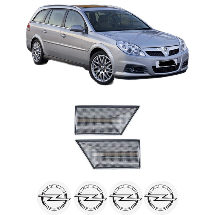 Semnalizator Partea Dreapta / Stanga OPEL VECTRA C Estate (Z02) din 2003-2009, Auto, Blic, 4 Stickere auto cu OPEL