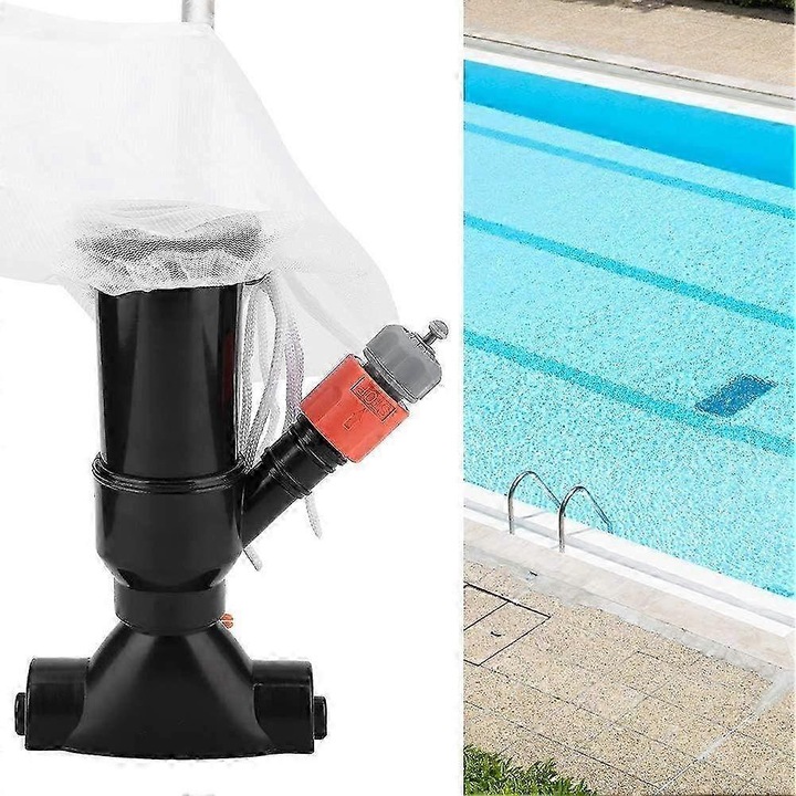 Aspirator pentru piscina, set, usor de asamblat, material ABS, dimensiuni portabile