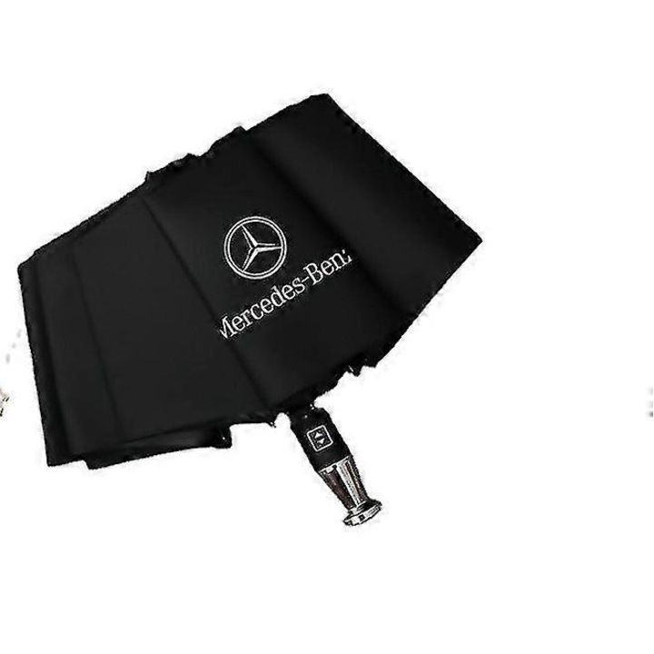 Esernyő férfi, Mercedes-Benz logó, fekete