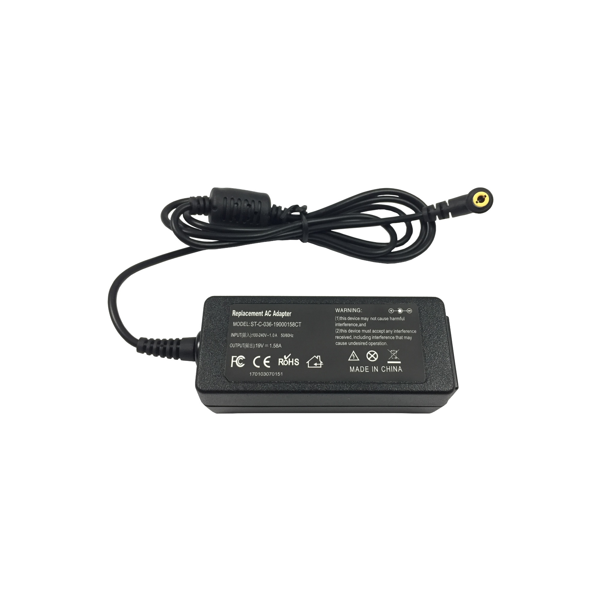 Incarcator DRL compatibil Toshiba 19V 1.58A conector 5.5 x 2.5 mm