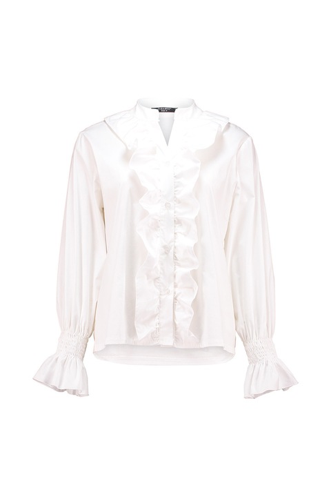 Zabaione, Bluza cu volane, Alb