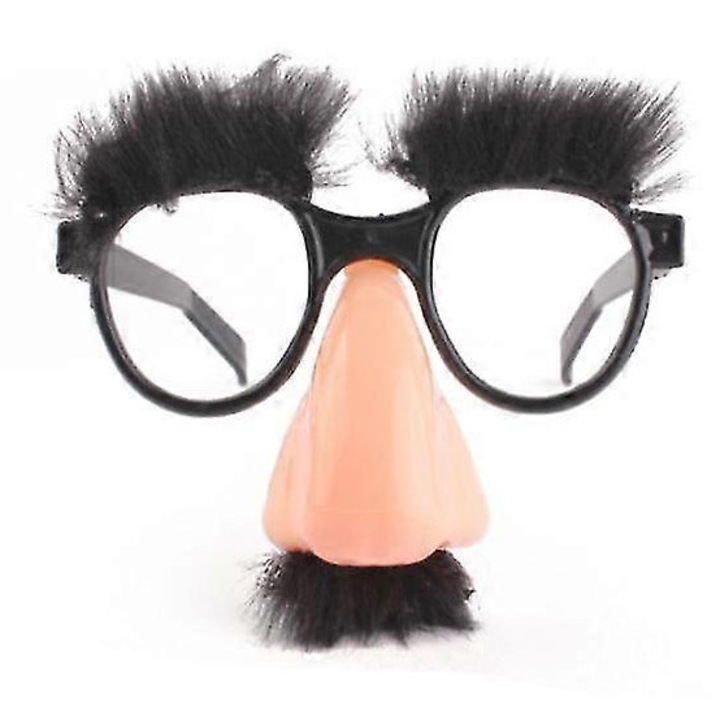 Ochelari amuzanti cu mustata, accesorii de Halloween, set de petrecere
