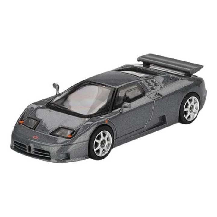 Autómodell Bugatti Eb110 Super Sport Grigio Scuro 1995 1:64 Mini GT MGT01002-L
