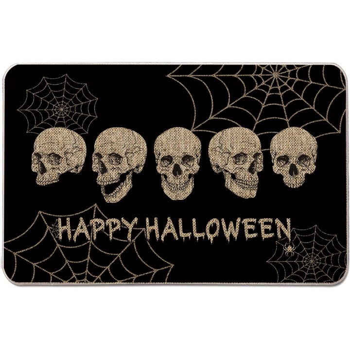Bejárati szőnyeg, 50x80cm, Halloween dizájn, csúszásgátló, foltálló