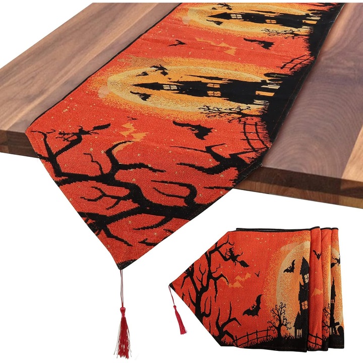 Napron, 30x180cm pentru Halloween