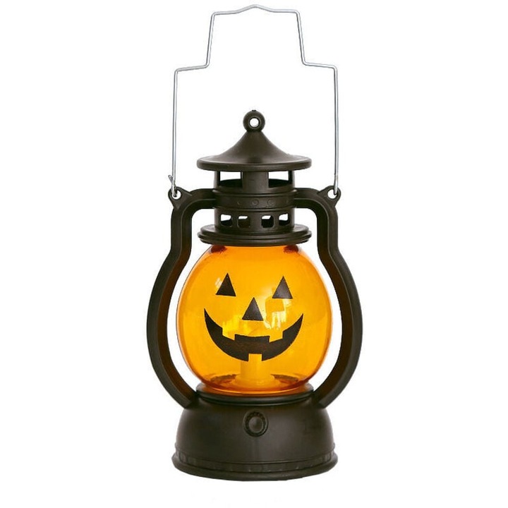 Lanterna decorativa Halloween, functionare cu baterii