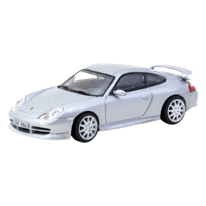 Autómodell Porsche 911 GT3 Ezüst Tarmac Works 1:64