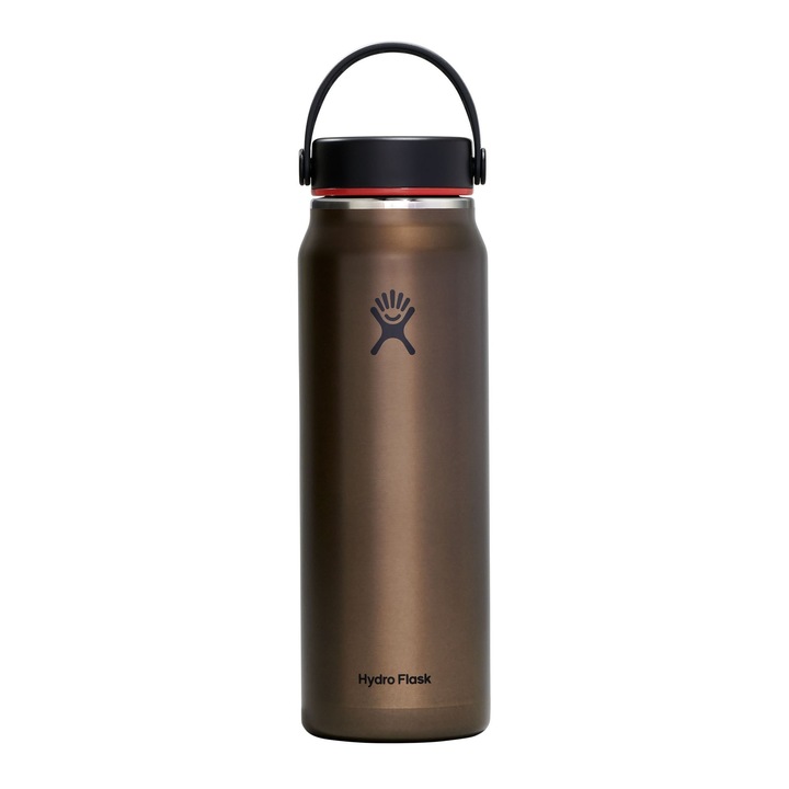 Termoszpalack, rozsdamentes acél, 950ml, "Trail", Obsidian - Hydro Flask
