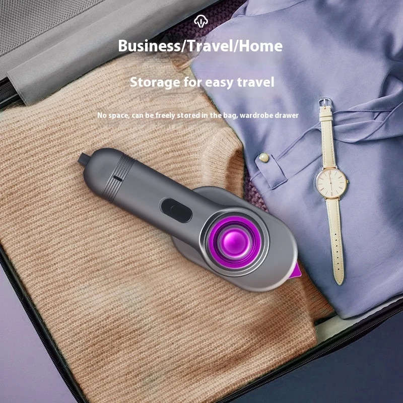 Fier de Calcat Portabil, Model HB-606 - Calcat Uscat si cu Abur - Maner Rotativ 360° - Rezervor de Apa cu Capacitate Mare - Compact si Usor de Folosit