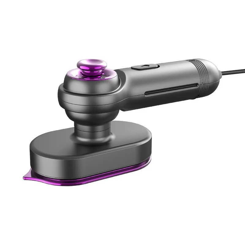 Fier de Calcat Portabil, Model HB-606 - Calcat Uscat si cu Abur - Maner Rotativ 360° - Rezervor de Apa cu Capacitate Mare - Compact si Usor de Folosit