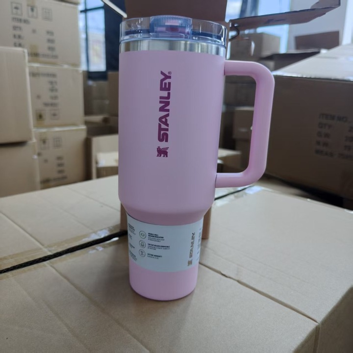 STANLEY Termosz bögre, 40oz, nagy kapacitású, rózsaszín