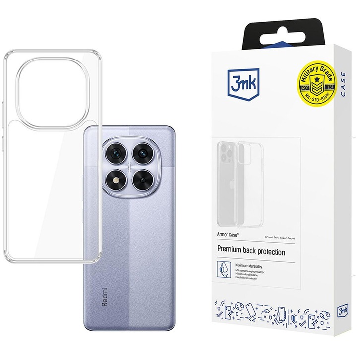 Xiaomi Redmi Note 14 Pro 4G / Note 14 Pro 5G / Note 14 Pro+ - Armor Case - Transparent