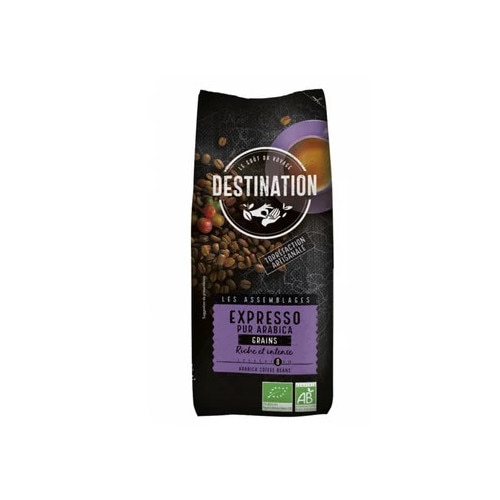 Cafea boabe destination pur arabica expresso, eco, 500 g