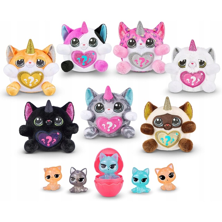 Ou jucarie surpriza Kittycorn in ou, multicolor