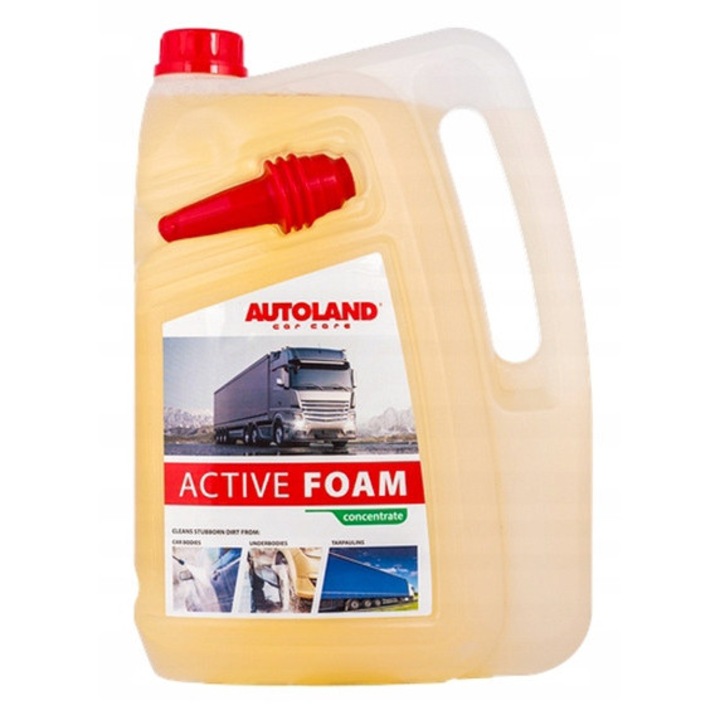 Spuma activa pentru spalare fara contact 5l, elimina murdaria, sigura pentru cauciuc si aluminiu