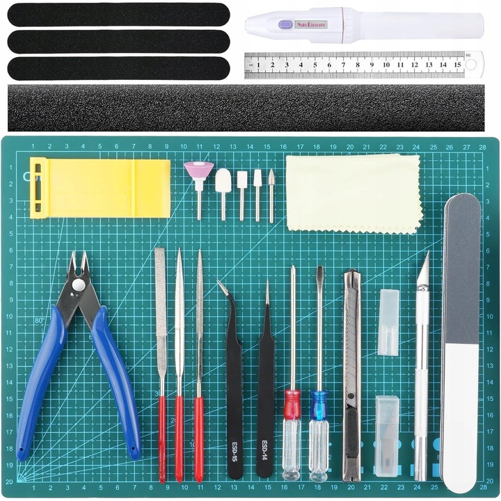 Комплект инструменти за моделиране, аксесоари за моделиране