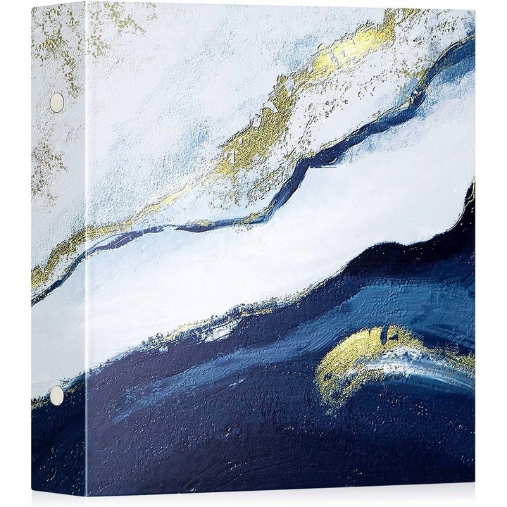 Album foto, 1000 poze, 31,5x33,8x8,9 cm, albastru