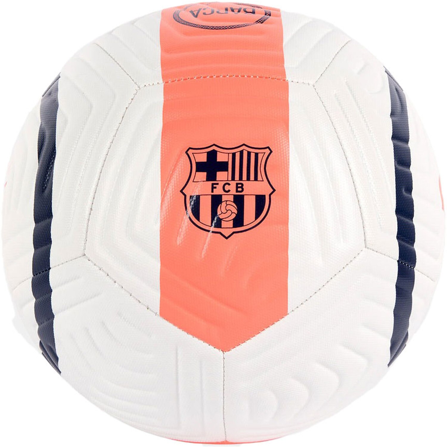 Minge fotbal Nike Barcelona Academy, marime 5, alb