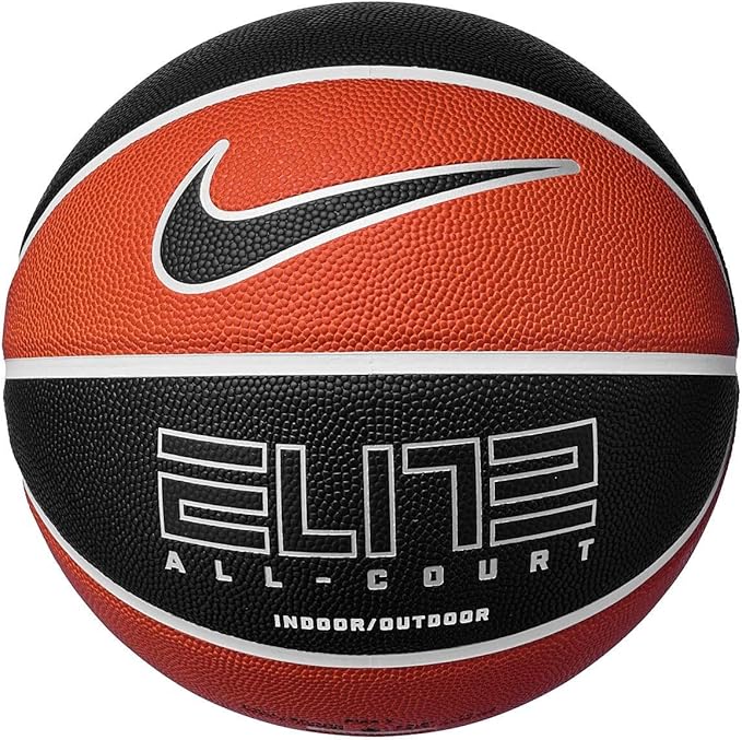 Minge baschet Nike Elite All Court 8P 2.0 , marime 7, portocaliu/negru