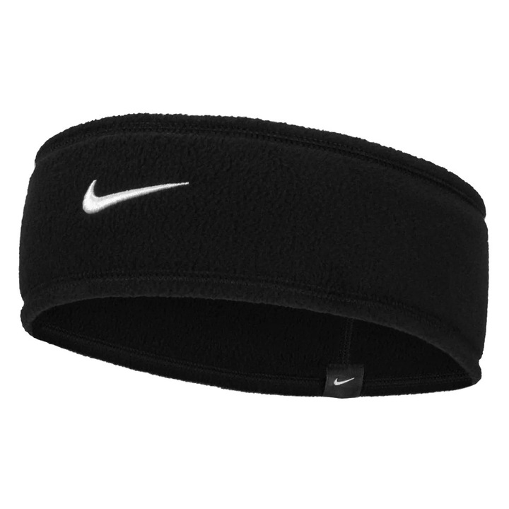 Лента за глава Nike ONE Therma-Fit Fleece, Черен
