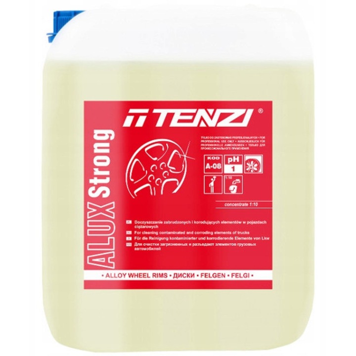 TENZI ALUX STRONG, detergent concentrat pentru curatarea aluminiului, 10L, pentru jante si elemente corodate