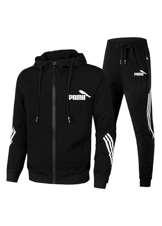 Sportszett - 4 Fekete-fehér címkés - XXXXL Nem PUMA márkájú