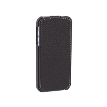 Husa protectie SKY-TEXTURE pentru iPhone 5 / 5S / 5 SE, cu flip vertical, piele eco - Maro Husa protectie SKY-TEXTURE pentru iPhone 5 / 5S / 5 SE, cu flip vertical, piele eco - Maro
